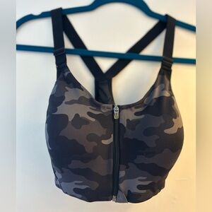 Target Black and Gray Camo Sports Bra
